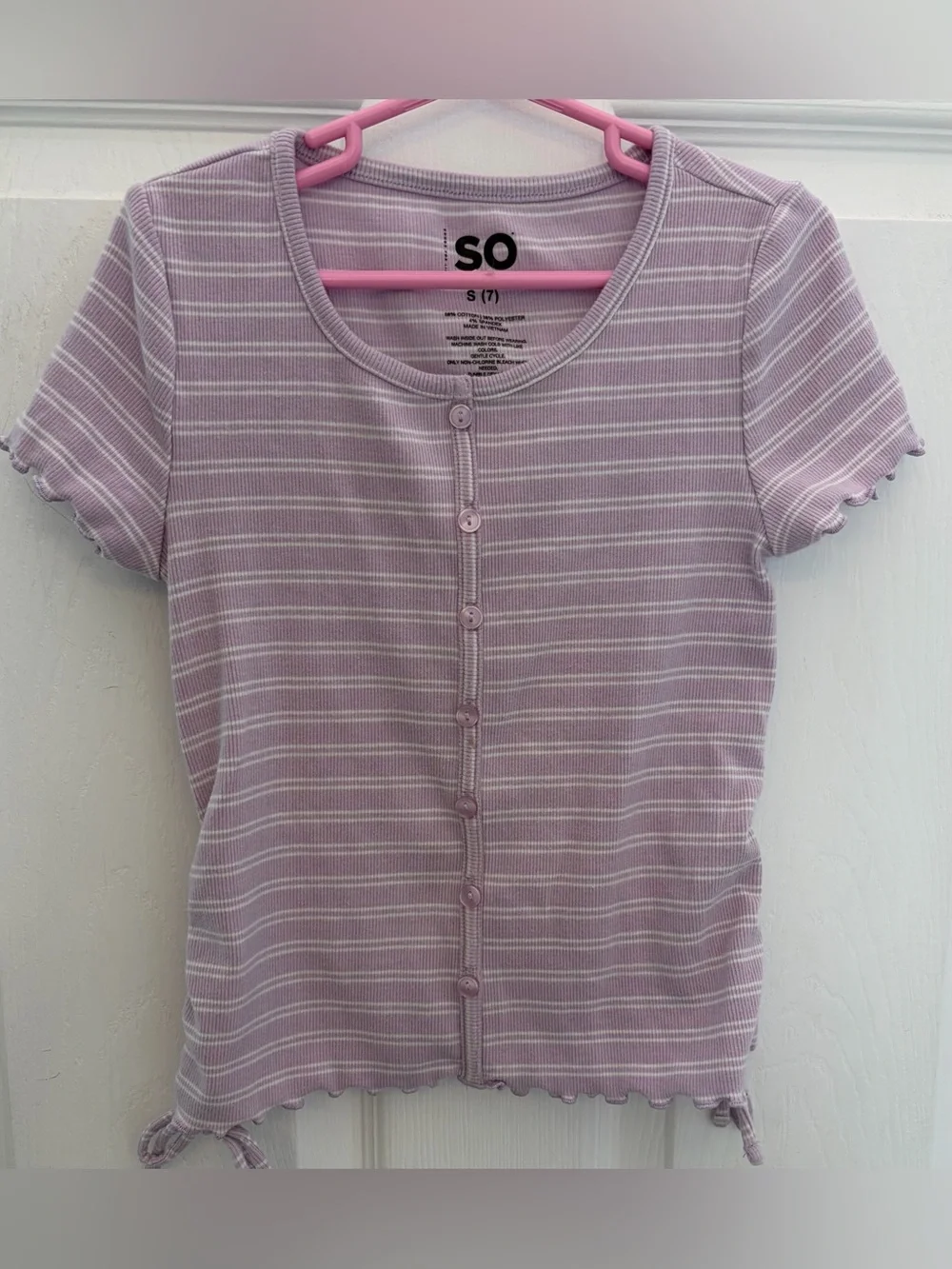 Top & Skort Set, Girls Size 7